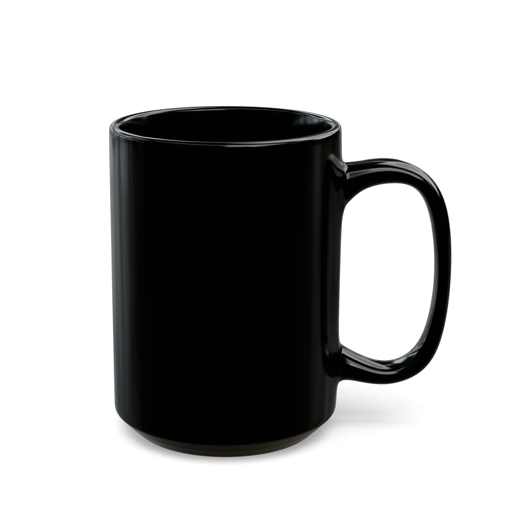 Black Ceramic Mug — Classic 11oz & 15oz Coffee Cup