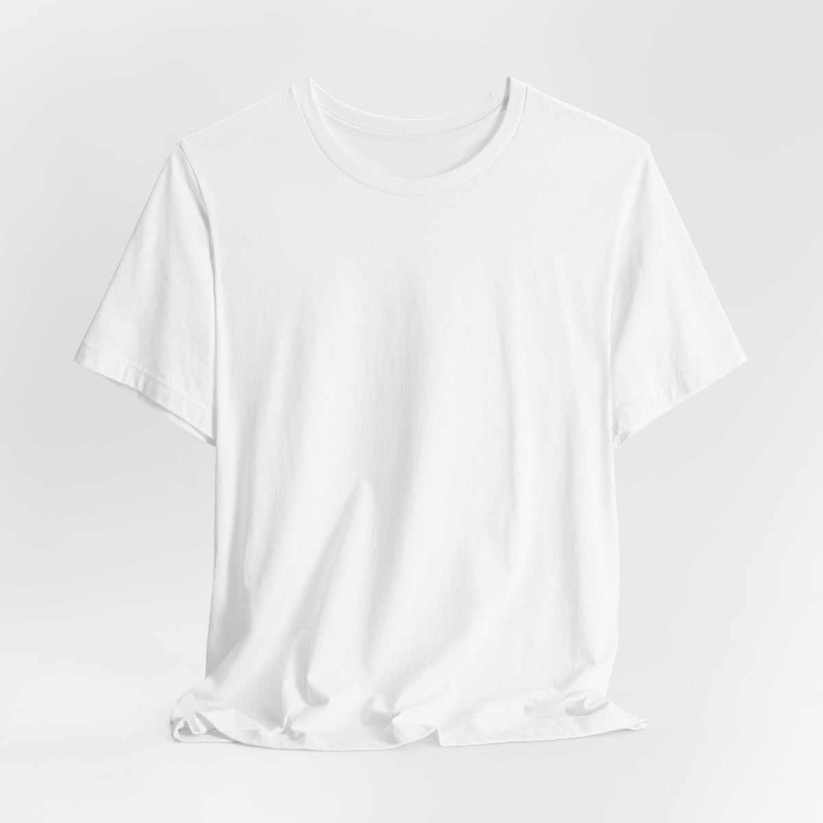 Plain White Tee — Classic Unisex Short Sleeve T-Shirt