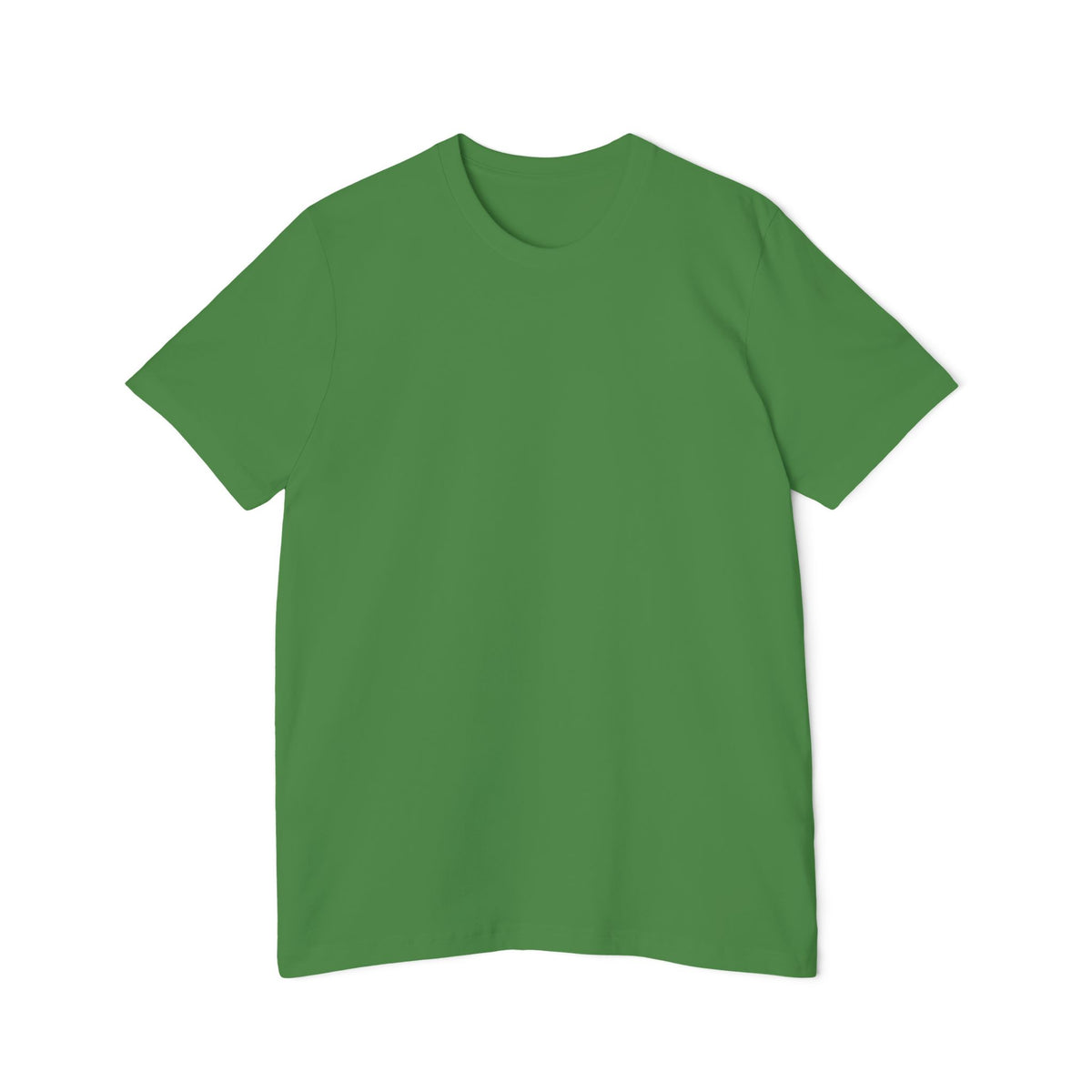 Classic USA-Made White T-Shirt — Basic Short-Sleeve Jersey Tee