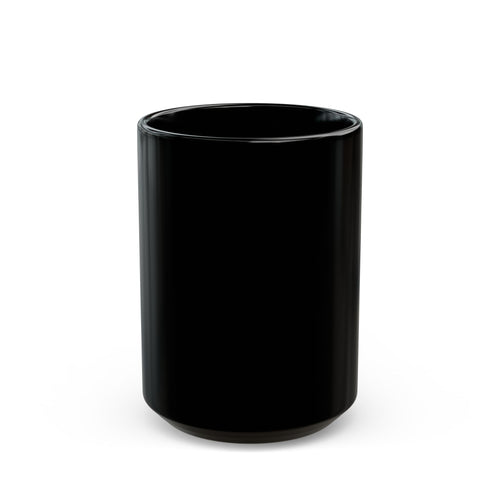 Black Ceramic Mug — Classic 11oz & 15oz Coffee Cup