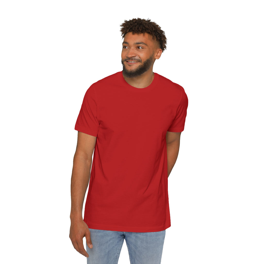 Classic USA-Made White T-Shirt — Basic Short-Sleeve Jersey Tee