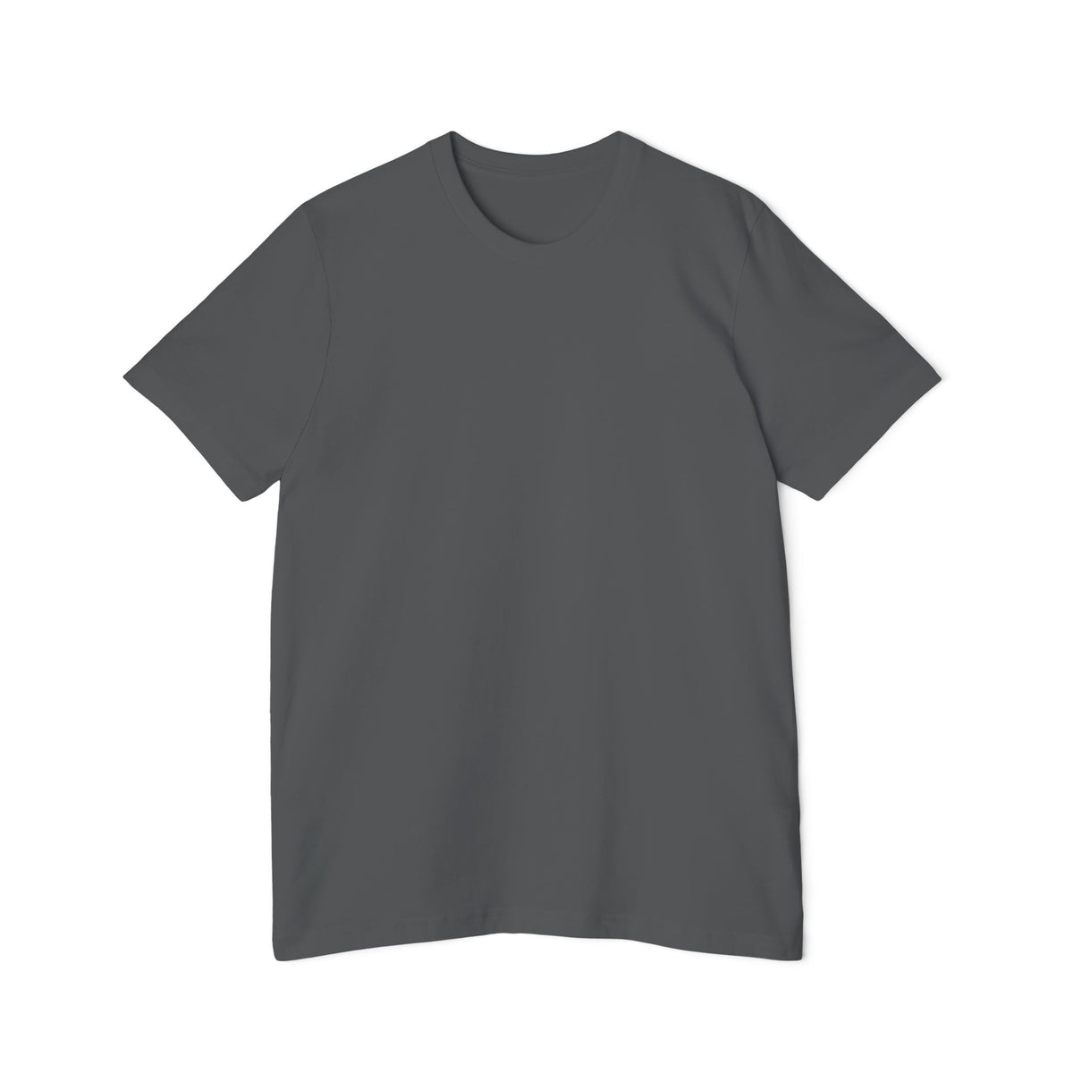 Classic USA-Made White T-Shirt — Basic Short-Sleeve Jersey Tee