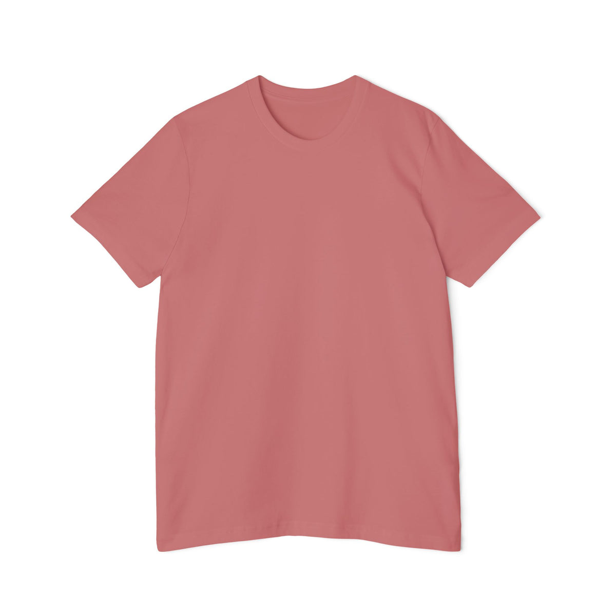 Classic USA-Made White T-Shirt — Basic Short-Sleeve Jersey Tee
