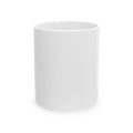Ceramic Mug - Classic White Coffee Cup (11oz & 15oz)