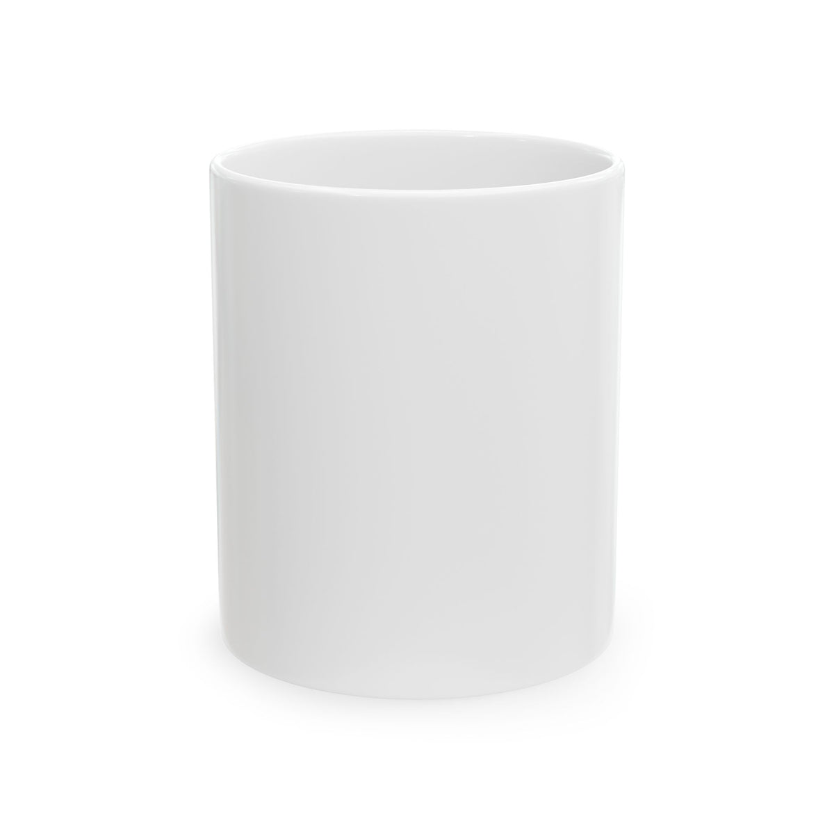 Ceramic Mug - Classic White Coffee Cup (11oz & 15oz)