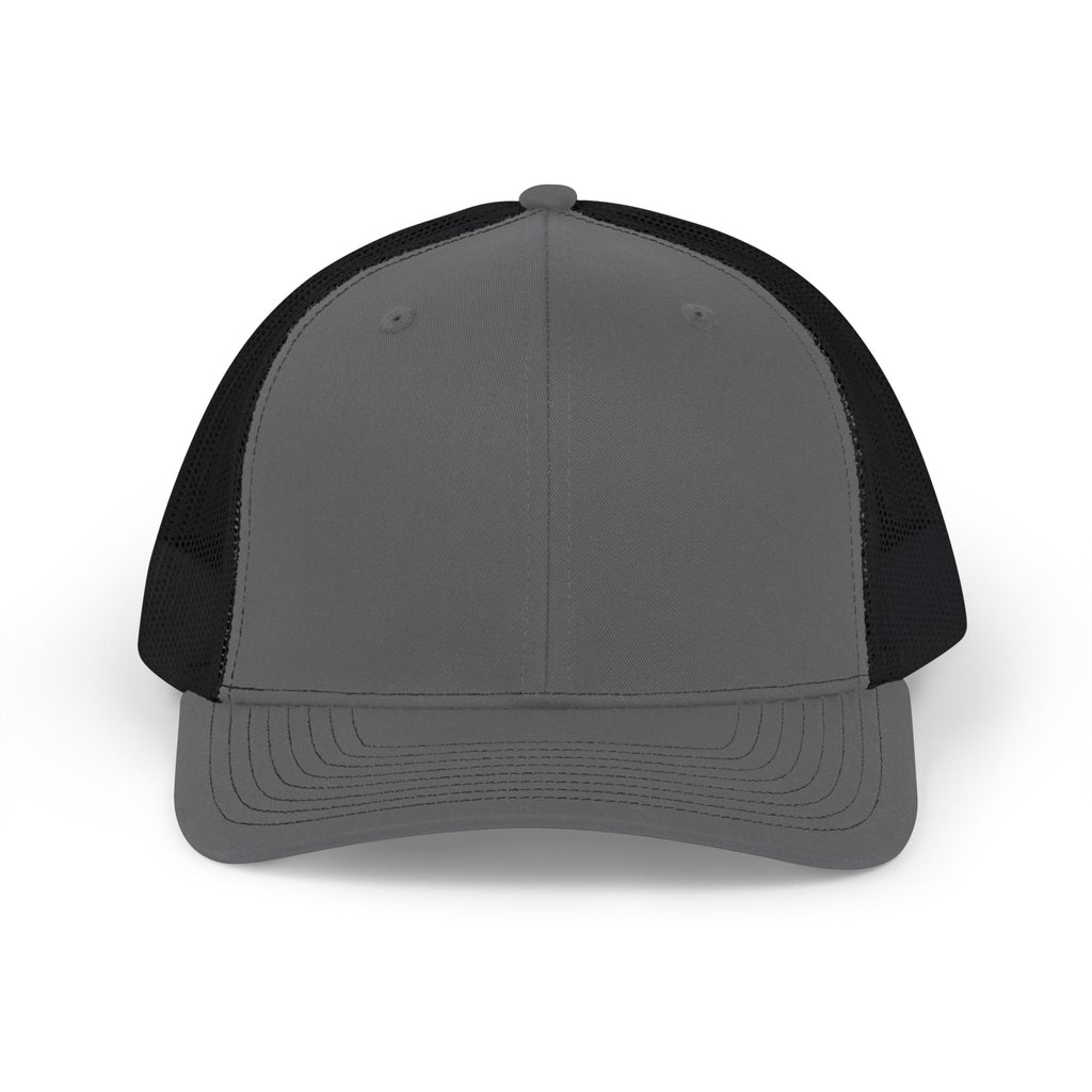 Classic Two-Tone Trucker Cap — Mesh Snapback Hat
