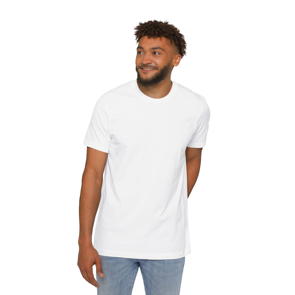 Classic USA-Made White T-Shirt — Basic Short-Sleeve Jersey Tee