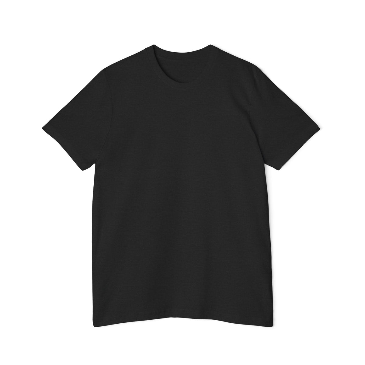 Classic USA-Made White T-Shirt — Basic Short-Sleeve Jersey Tee