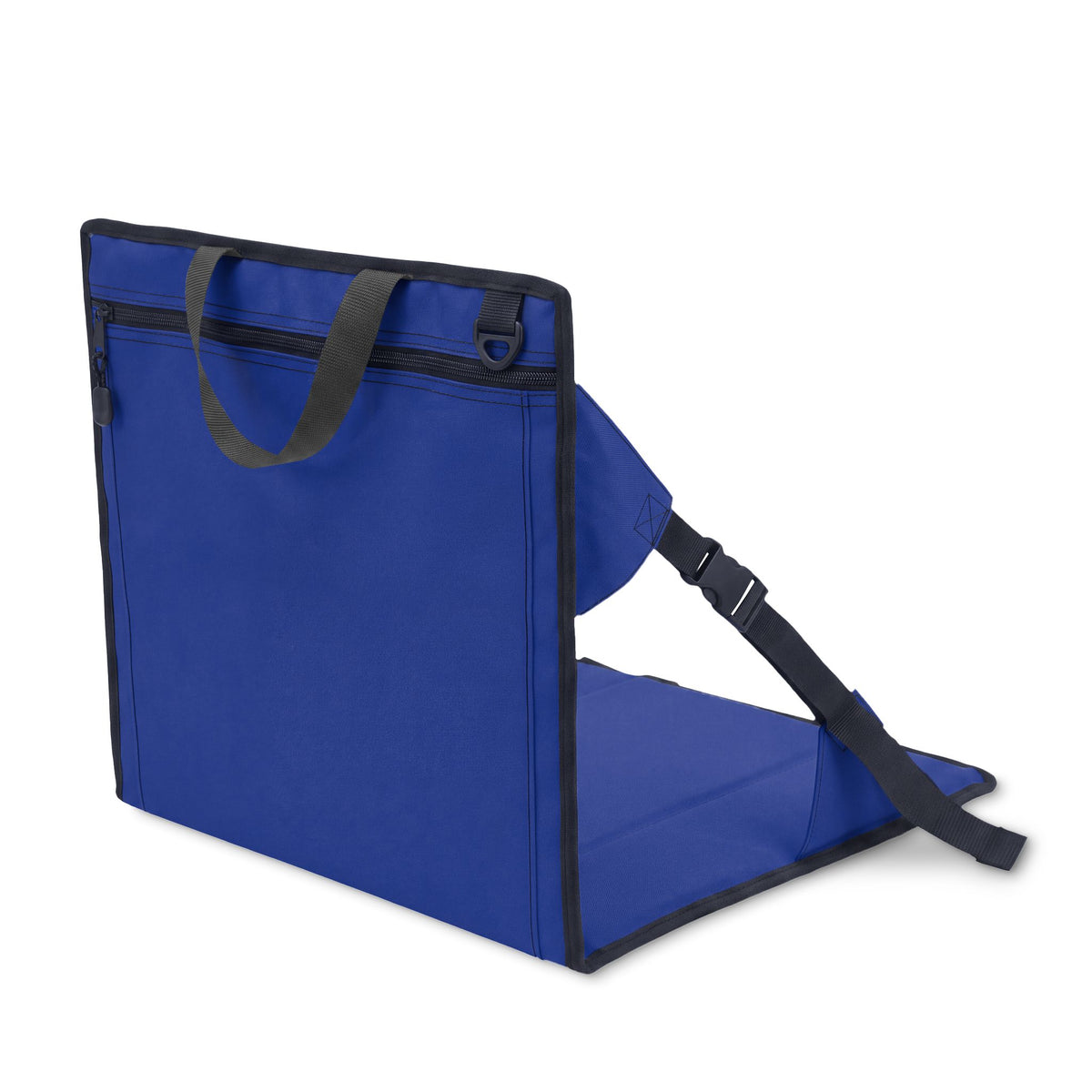 Portable Padded Stadium Seat with Back Support | Foldable Game Day Chair
