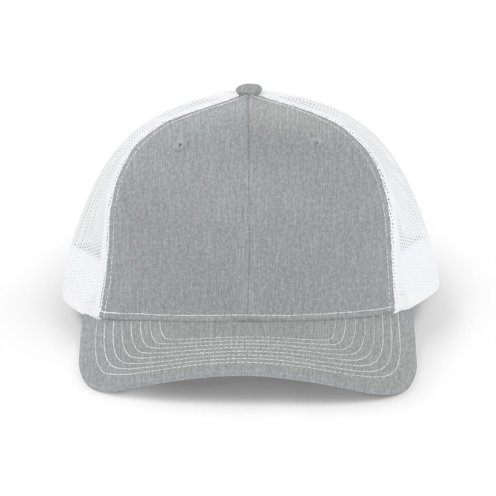 Classic Two-Tone Trucker Cap — Mesh Snapback Hat