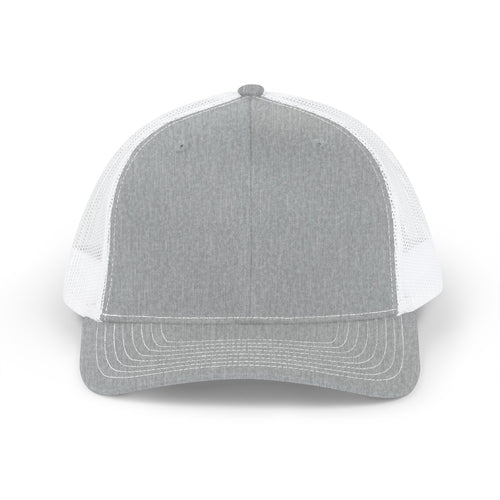 Classic Two-Tone Trucker Cap — Mesh Snapback Hat