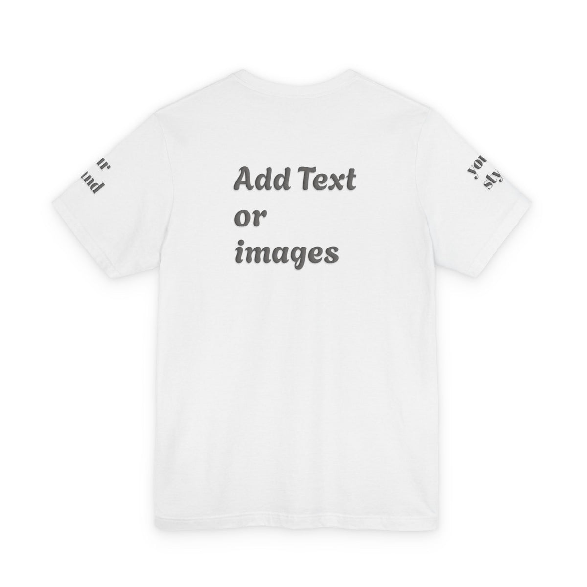 Classic White Tee — Minimal Everyday Jersey Short Sleeve Shirt
