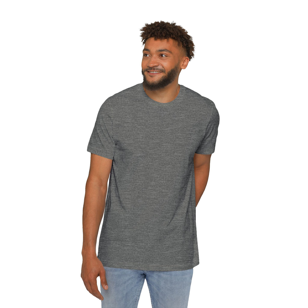 Classic USA-Made White T-Shirt — Basic Short-Sleeve Jersey Tee