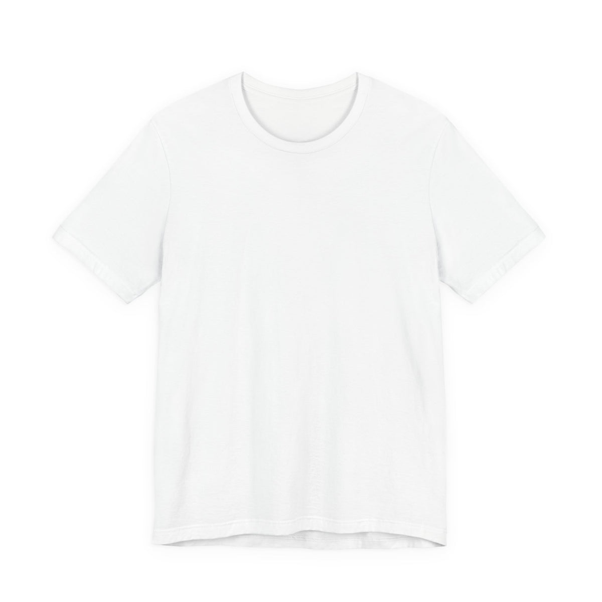 Plain White Tee — Classic Unisex Short Sleeve T-Shirt