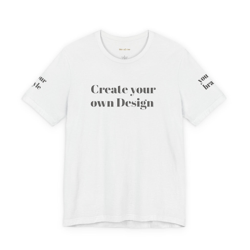 Classic White Tee — Minimal Everyday Jersey Short Sleeve Shirt