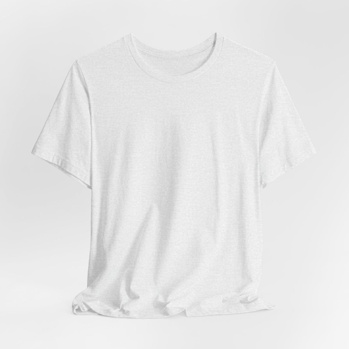 Plain White Tee — Classic Unisex Short Sleeve T-Shirt