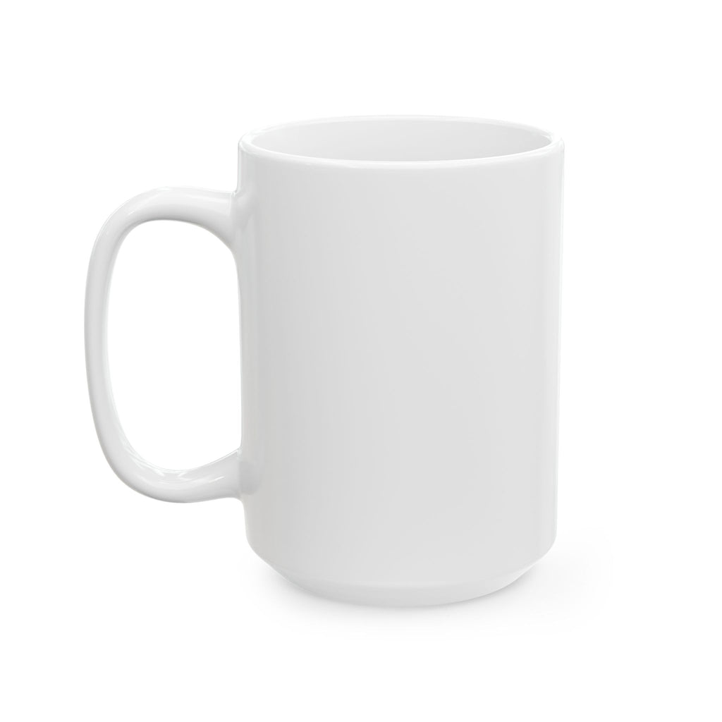 Ceramic Mug - Classic White Coffee Cup (11oz & 15oz)