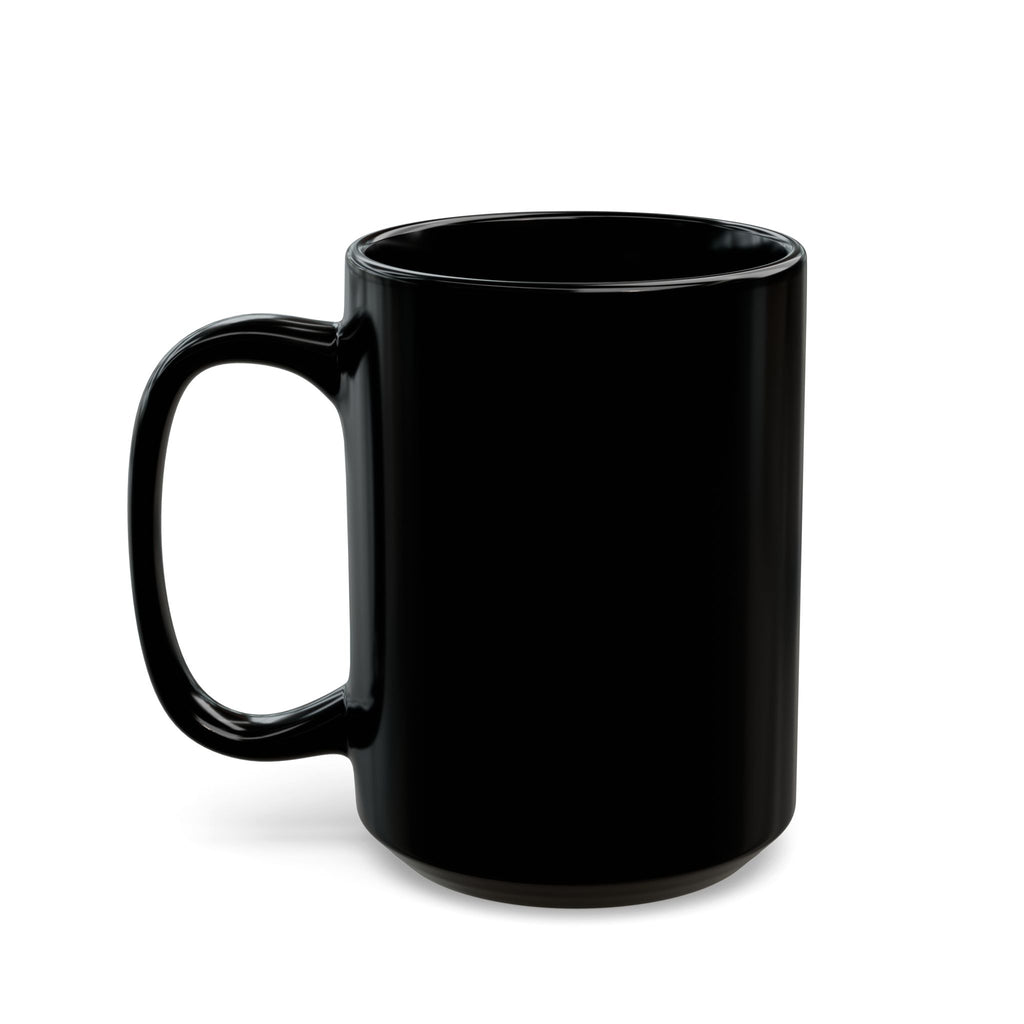 Black Ceramic Mug — Classic 11oz & 15oz Coffee Cup