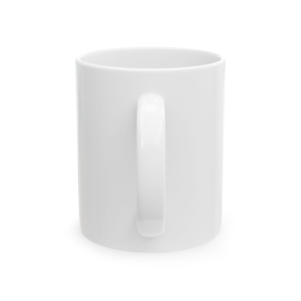 Ceramic Mug - Classic White Coffee Cup (11oz & 15oz)