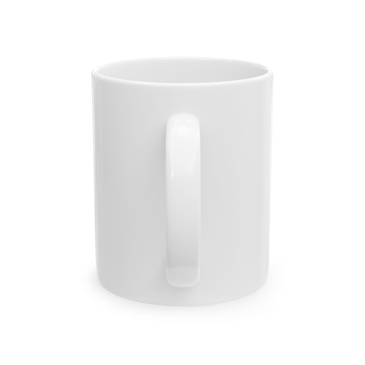 Ceramic Mug - Classic White Coffee Cup (11oz & 15oz)