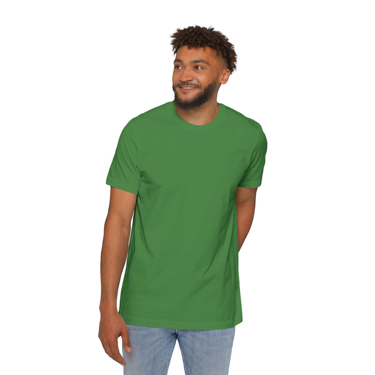Classic USA-Made White T-Shirt — Basic Short-Sleeve Jersey Tee