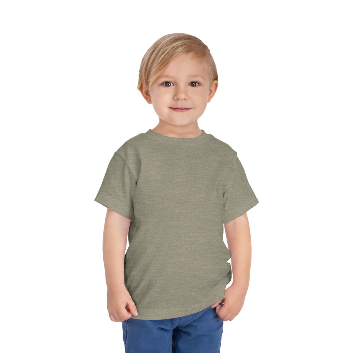 iNovaDrive Toddler Tee — Minimal Gold Logo Short Sleeve Shirt