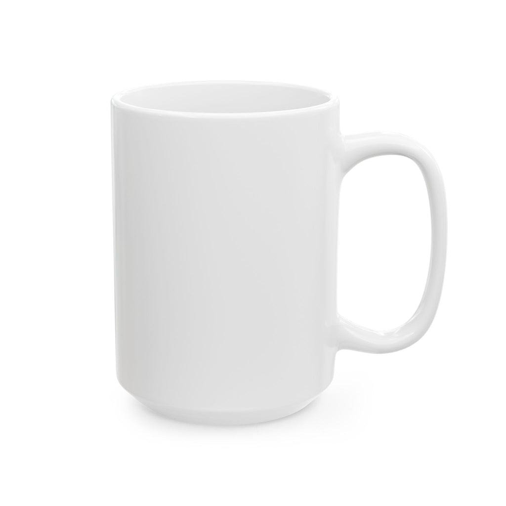 Ceramic Mug - Classic White Coffee Cup (11oz & 15oz)