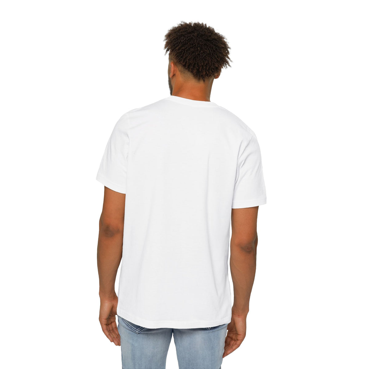 Classic USA-Made White T-Shirt — Basic Short-Sleeve Jersey Tee