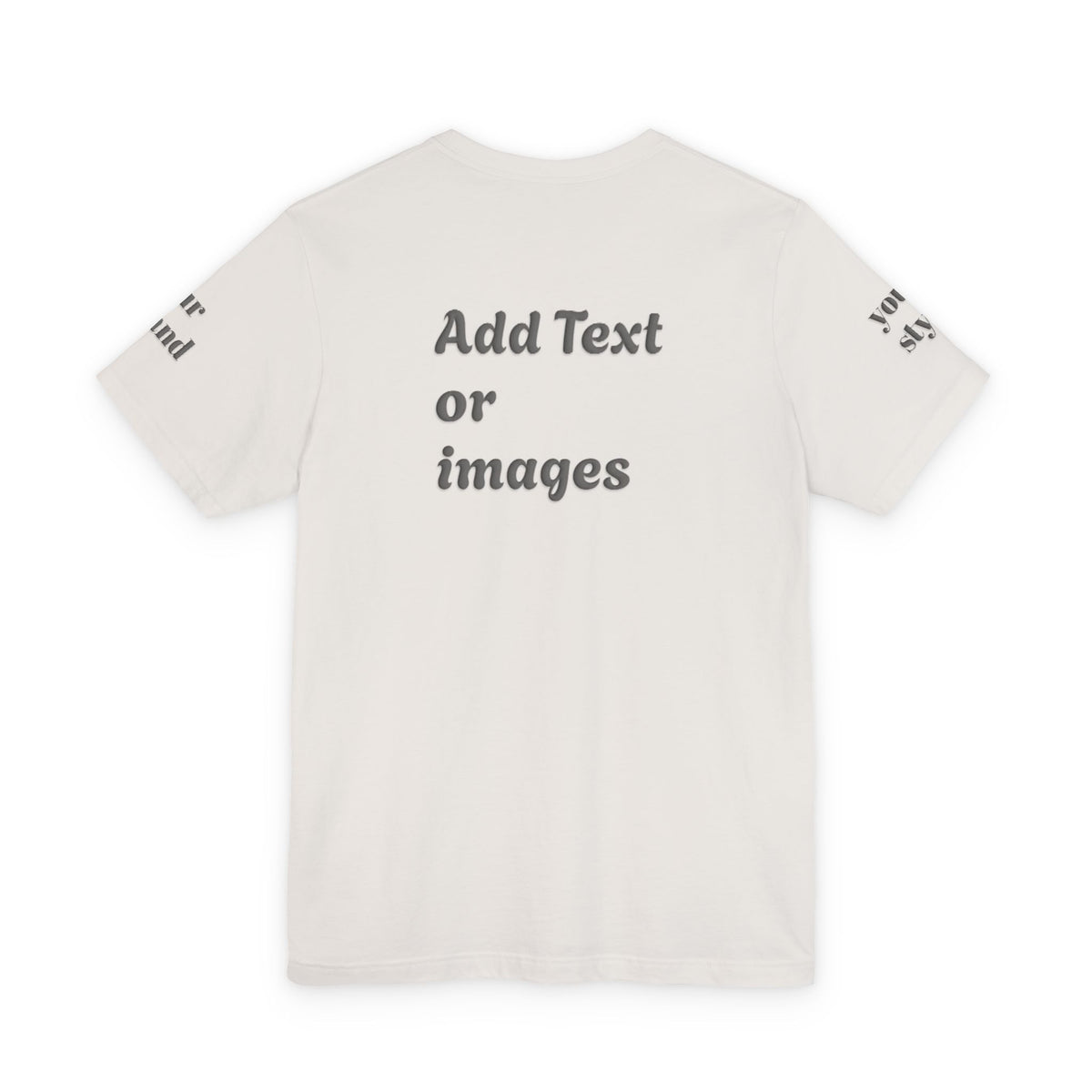 Classic White Tee — Minimal Everyday Jersey Short Sleeve Shirt