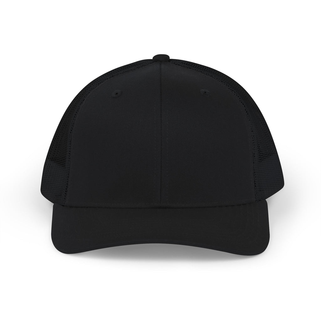 Classic Two-Tone Trucker Cap — Mesh Snapback Hat