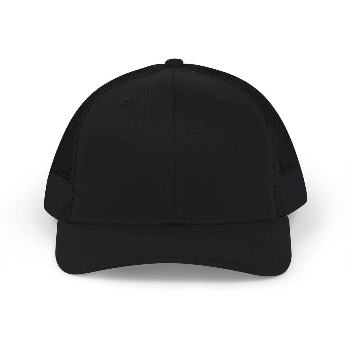 Classic Two-Tone Trucker Cap — Mesh Snapback Hat