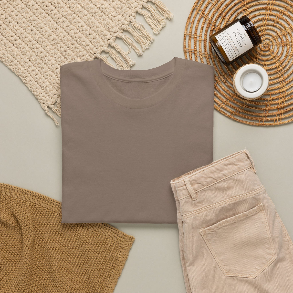 White Cotton T‑Shirt