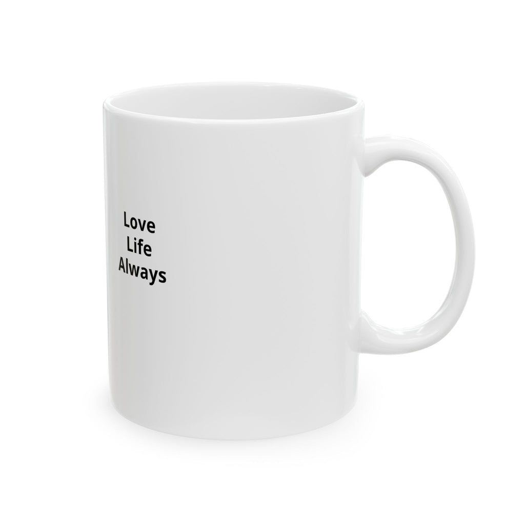 Photo-Print Ceramic Mug (11oz, 15oz) - Personalized Family Portrait Coffee Cup