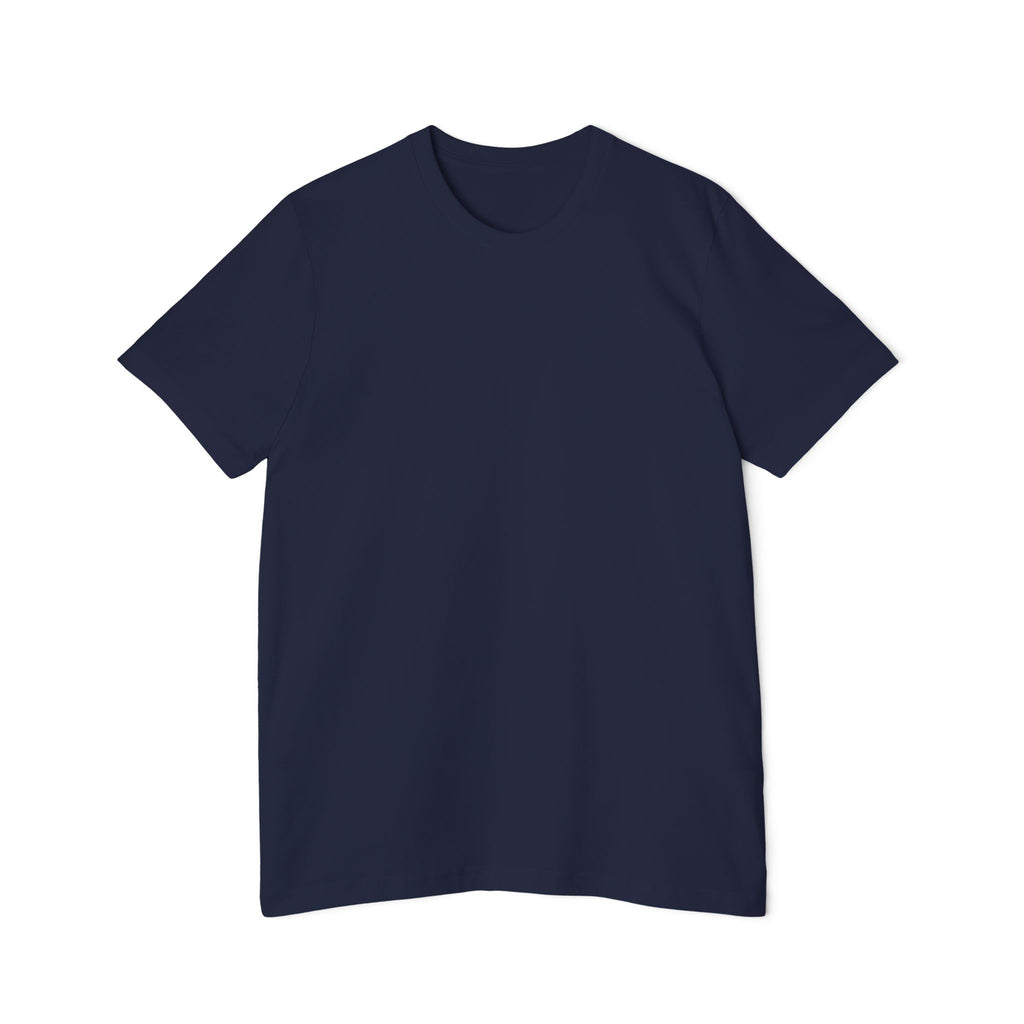 Classic USA-Made White T-Shirt — Basic Short-Sleeve Jersey Tee