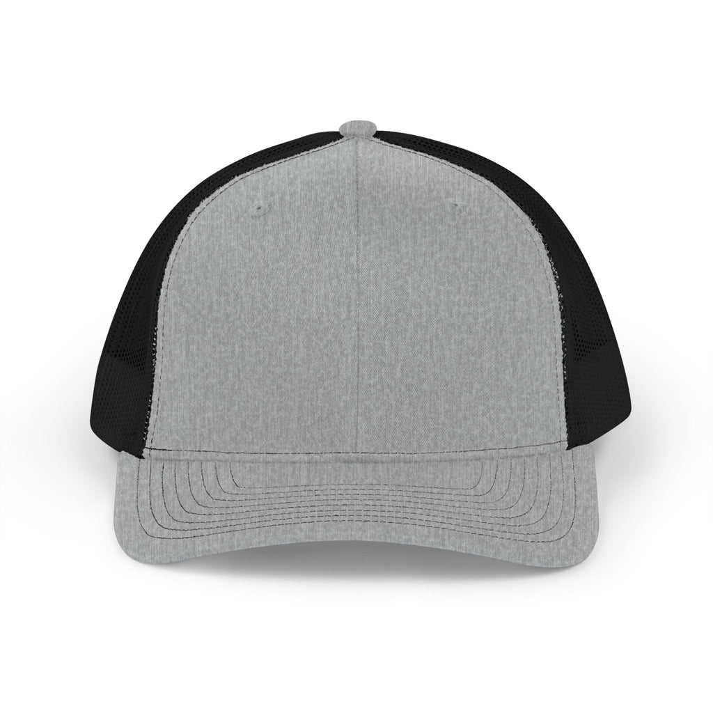 Classic Two-Tone Trucker Cap — Mesh Snapback Hat