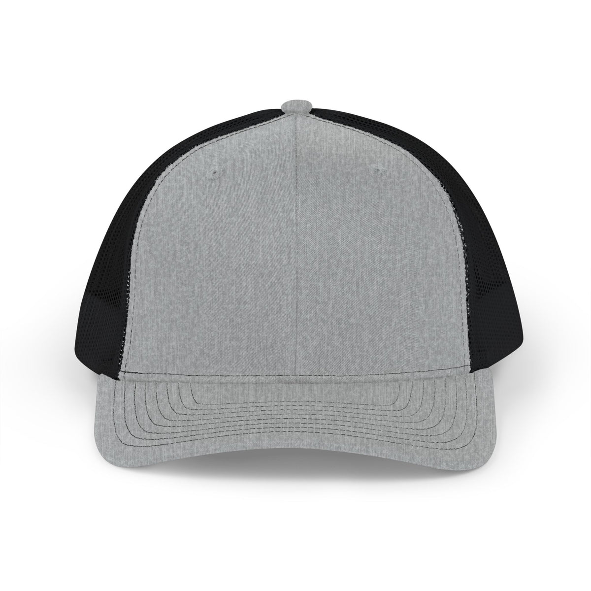 Classic Two-Tone Trucker Cap — Mesh Snapback Hat